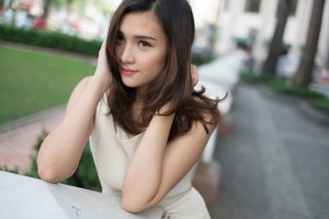 Ảnh gốc của Fujifilm X-M1 chụp diễn viên Hồng Ân