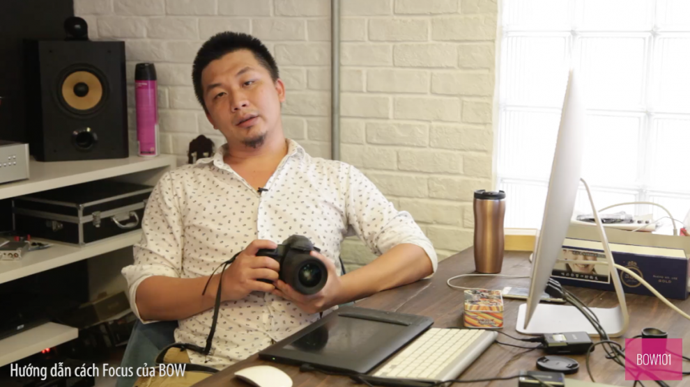 Cách focus chụp chân dung của Bow