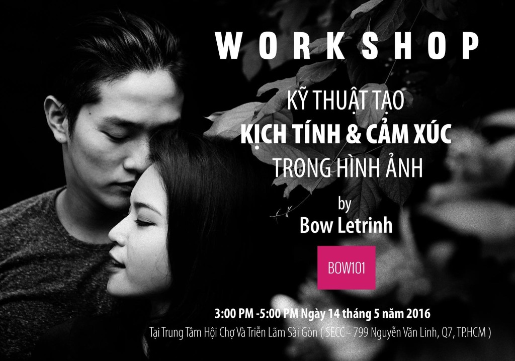 Workshop nhiếp ảnh  Bow101 tại SECC